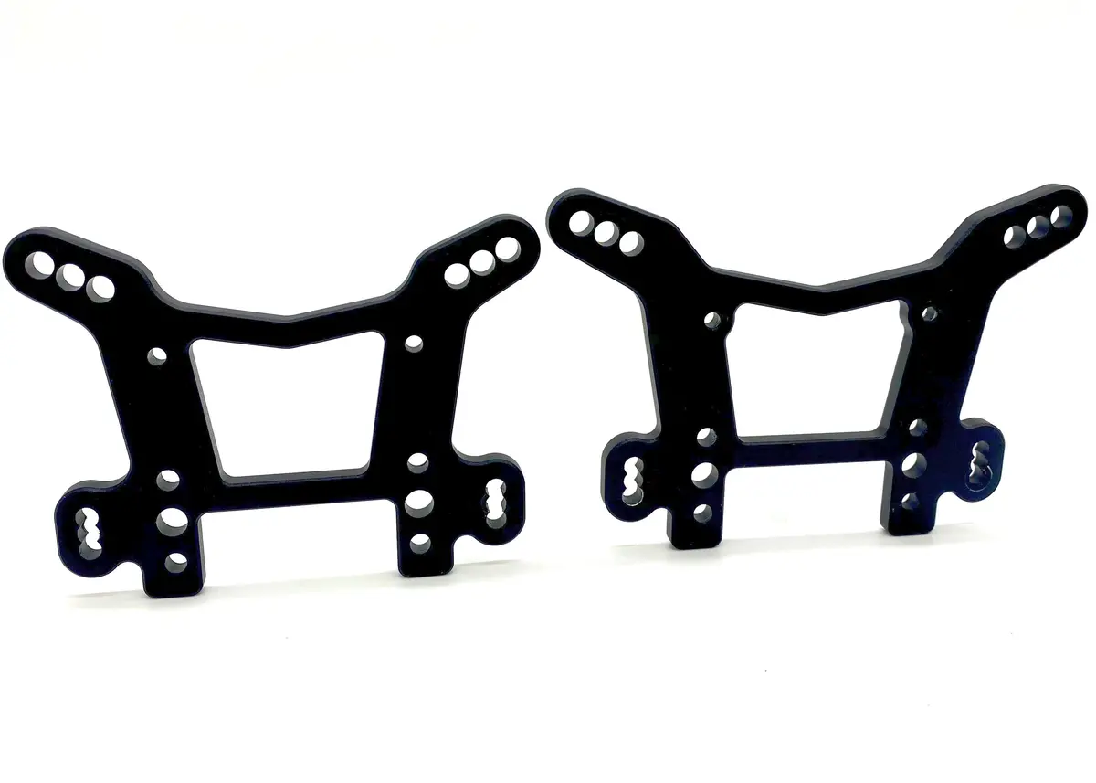 Losi Dbxl-E - Towers (Front Rear Shock Uprights Black Annodized E&2.0 Los05020v2 1