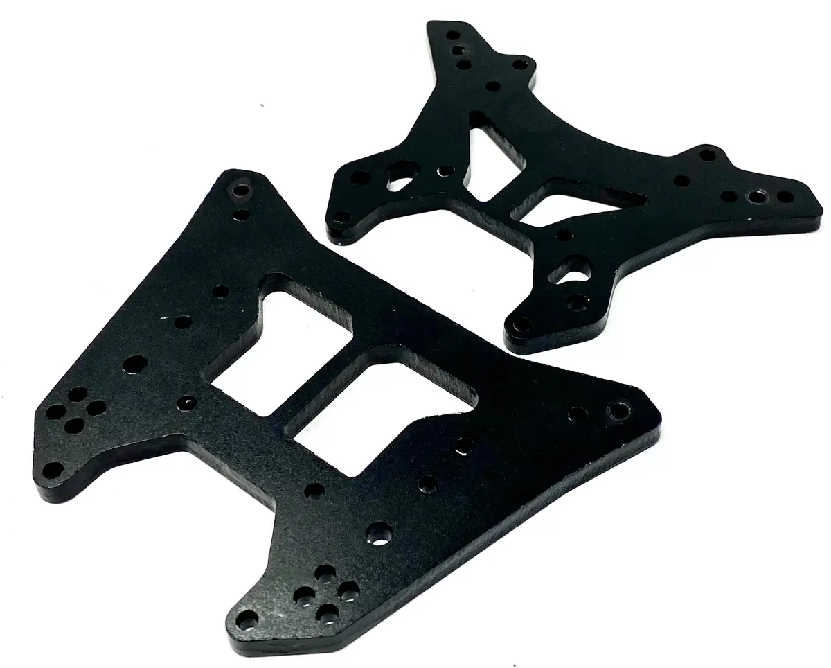 Arrma Kraton 6S V5 Blx - Towers Front/Rear Shock Tower Aluminum Anodized Ara8608v5 1