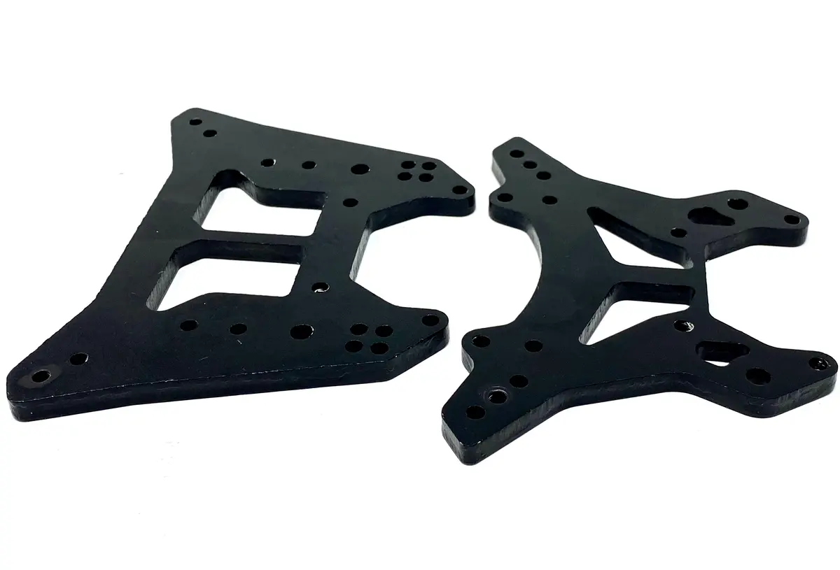 Arrma Kraton 6S V5 Blx - Towers Front/Rear Shock Tower Aluminum Anodized Ara8608v5 2