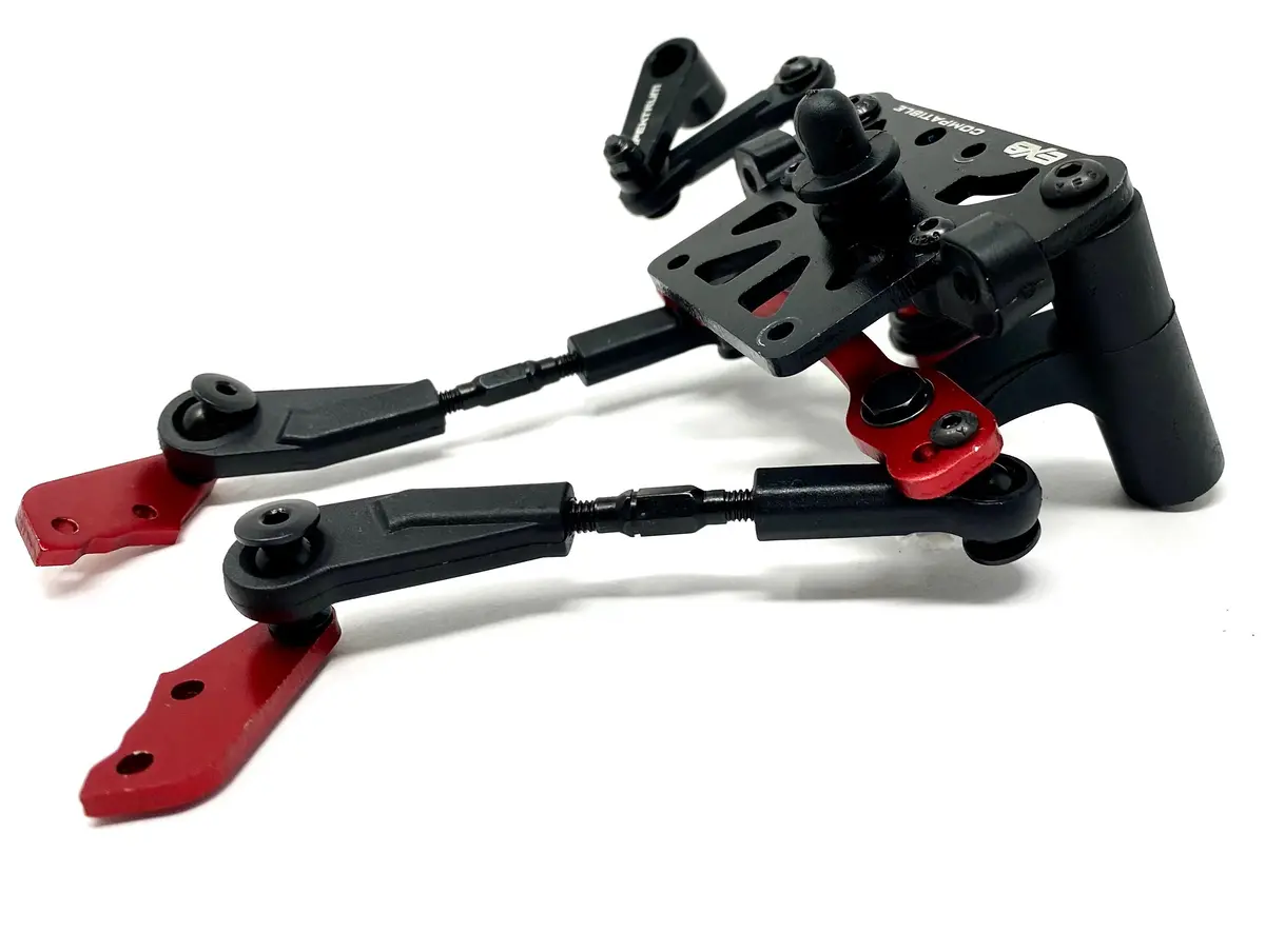 Arrma Typhon 6S V5 Blx - Steering Set Bellcrank Servosaver Ara8606v5 1
