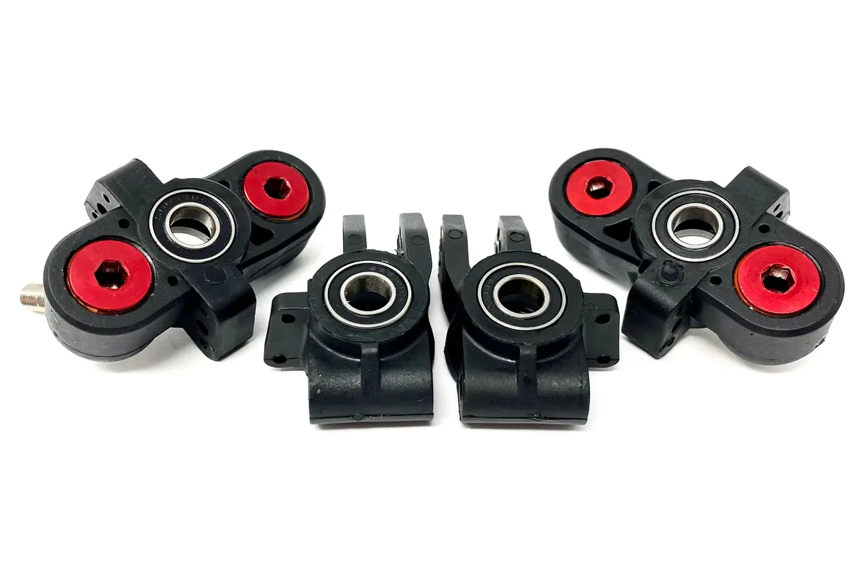 Arrma Felony 6S - Hubs (Blocks Bearings Front/Rear Limitless Typhon Ara7617v2 1