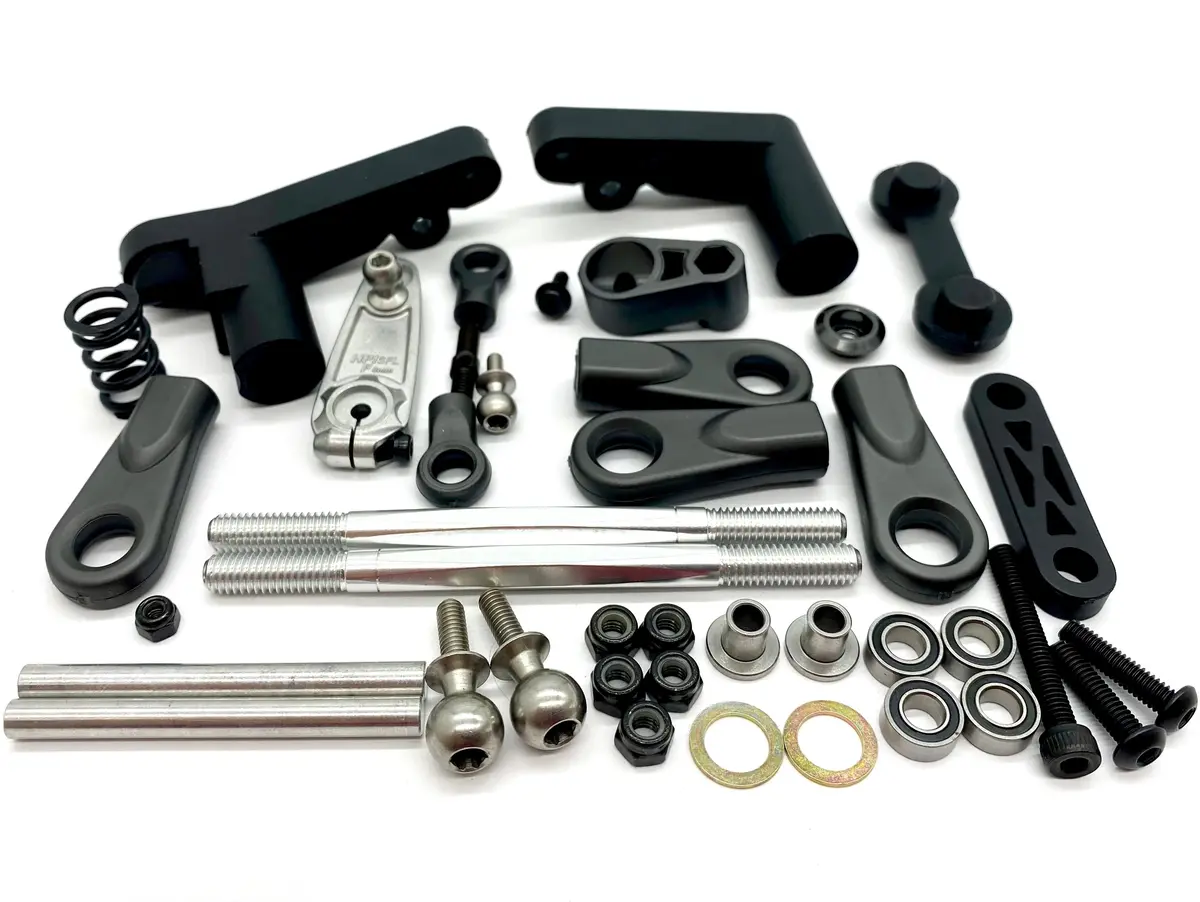 Baja 5B Sbk Gas - Steering, Bearings, Arm, Rods Hpi Flux 160323 1