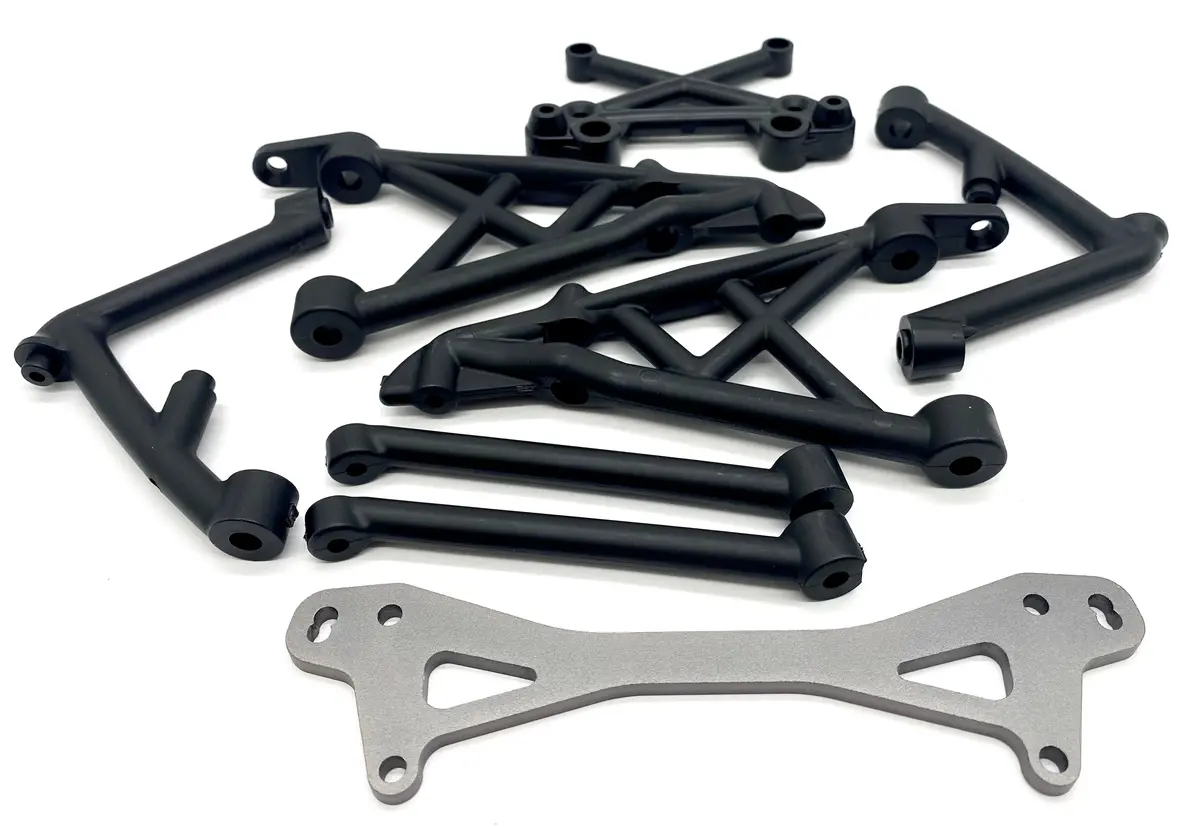 Baja 5B Sbk Gas - Shock Tower Set, Rear Mount Plate A Hpi Flux 160323 1