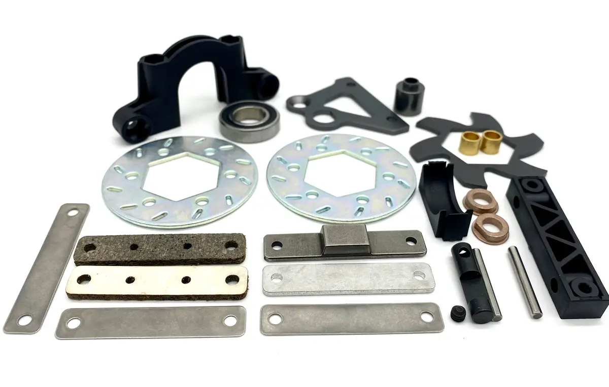 Baja 5B Sbk Gas - Brake Set 87456 87424 (Disc Anodized Pads) Hpi 160323 1
