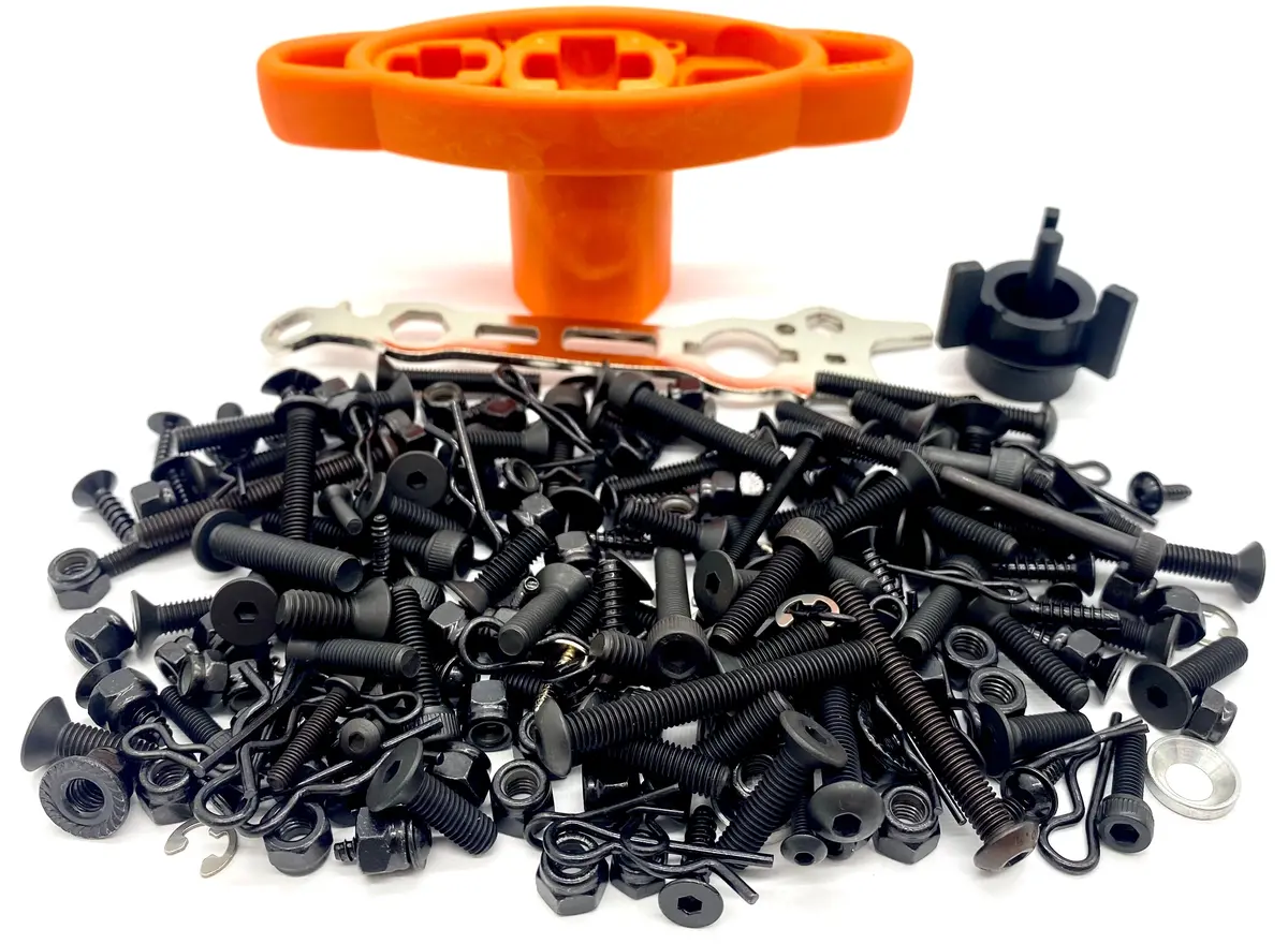 Baja 5B Sbk Gas - Screw Set (Screws, Nuts T-Handle Clips Tools) Hpi 160323 1