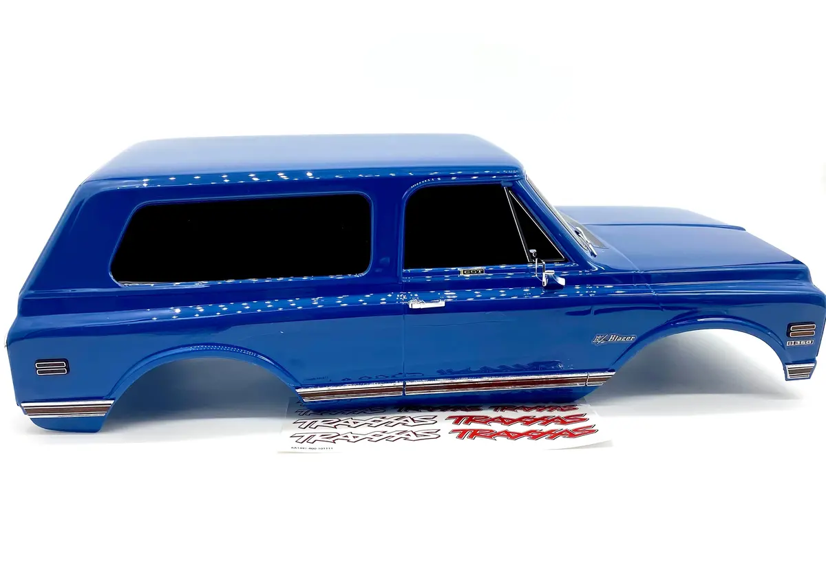 Trx-4 Chevy K5 Blazer - Body Cover, Blue '72 (Painted, Complete 92086-4 1