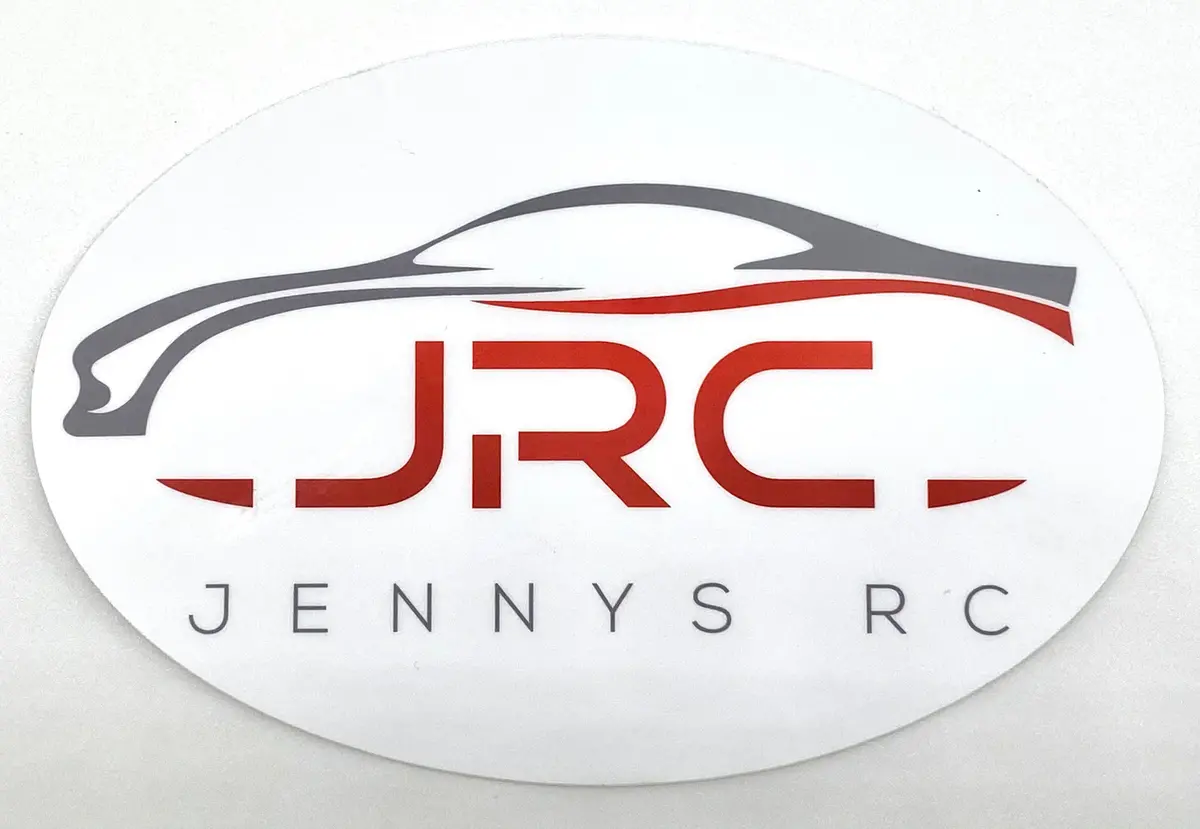 Jrc Decal Oval Sticker (6" X 4") Jennys Rc Merch 1
