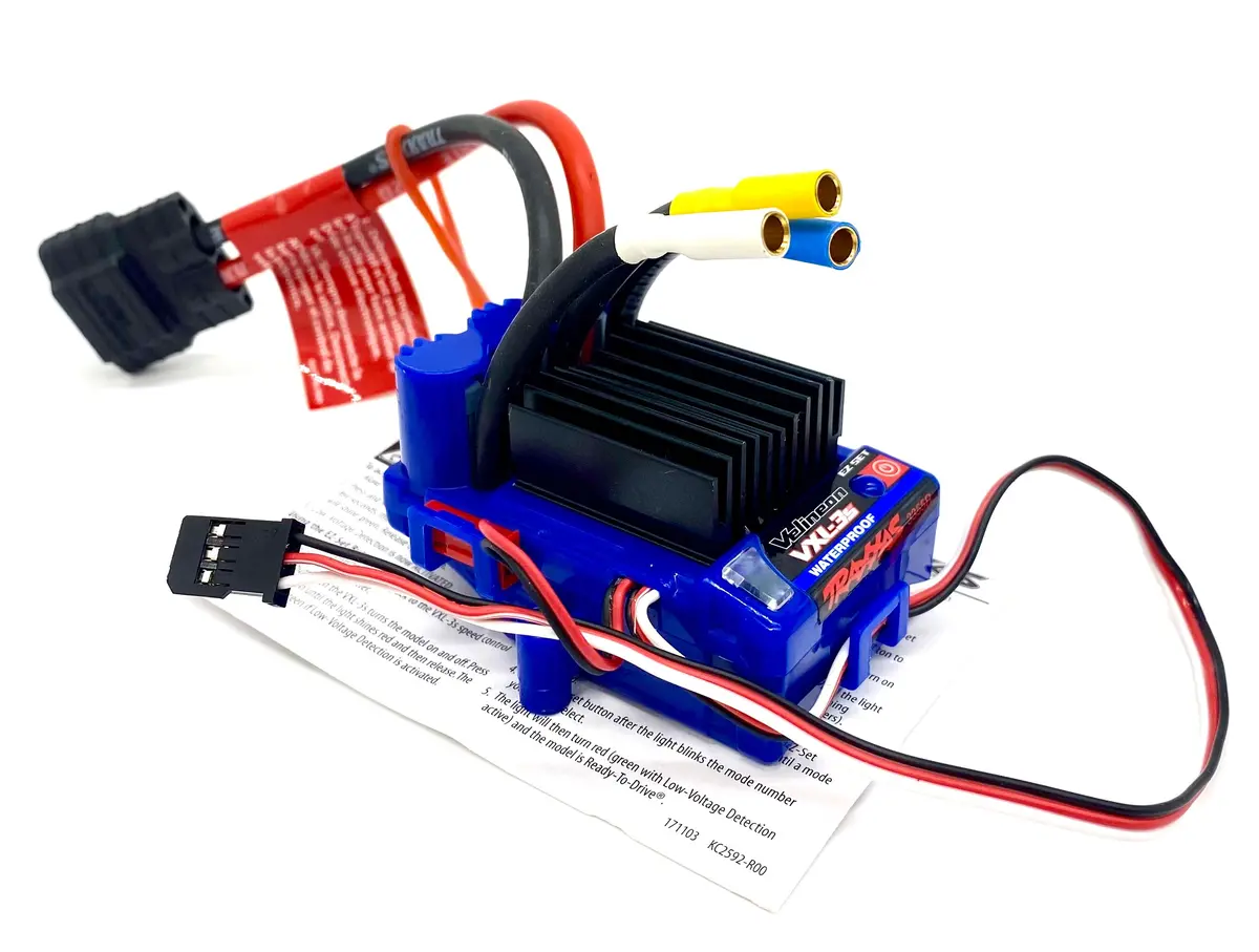 Mini-Xrt Esc, 3355R Velineon Vxl-3S Speed Control Slash Traxxas 108076-1 1