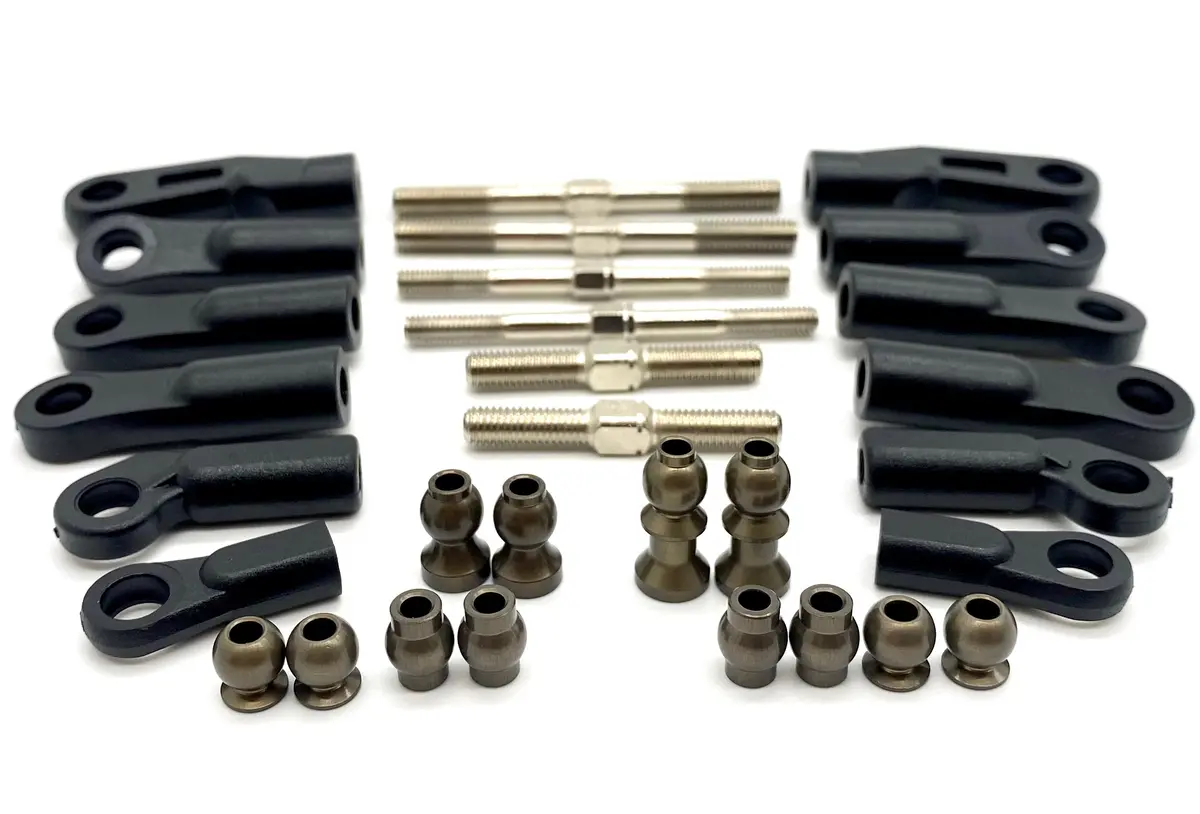 Hb Racing D8 Ws - Tie Rods & Turnbuckles 204850 Buggy 1