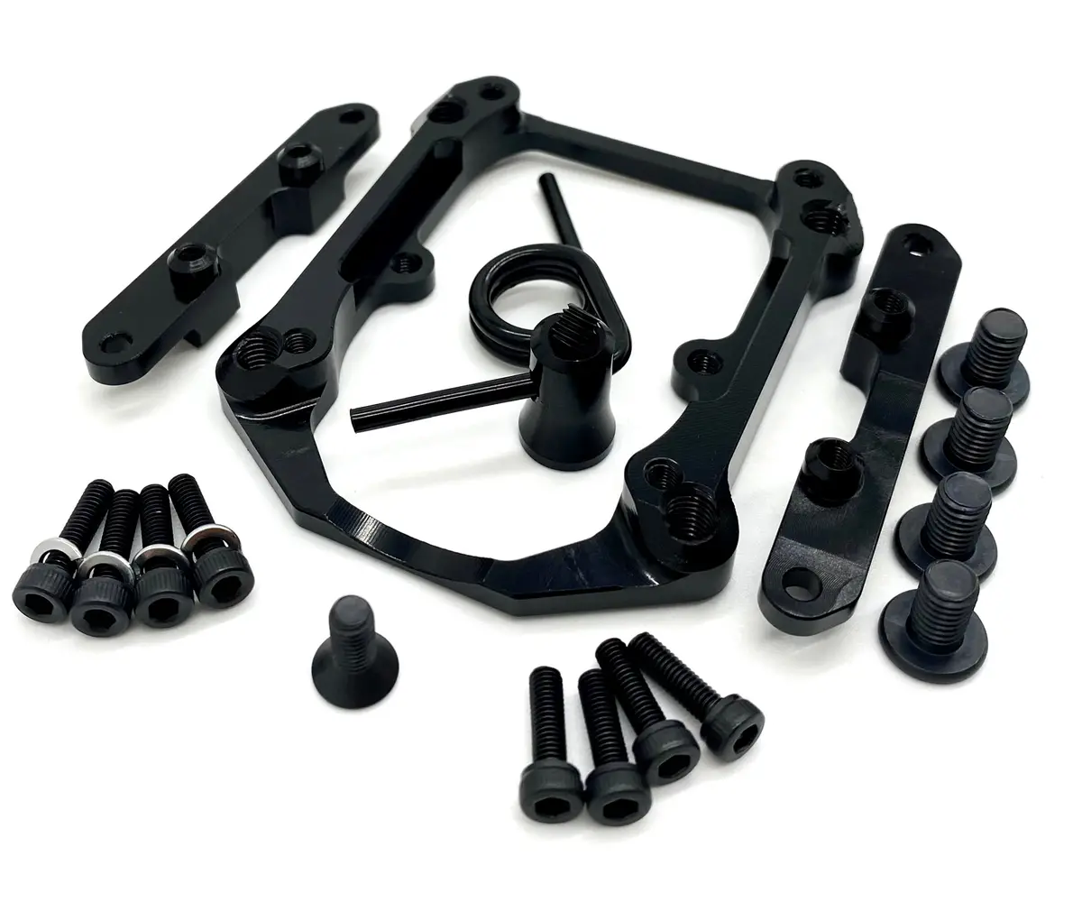 Hb Racing D8 Ws - Engine Mount (Motor Aluminum W/Screws 204850 Buggy 1