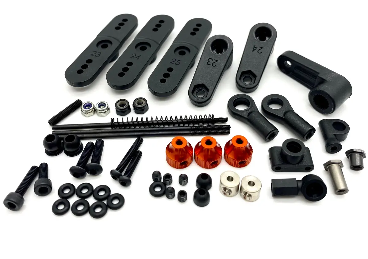 Hb Racing D8 Ws - Linkage (Servo Toppers Brake Throttle D817 D819 204850 Buggy 1