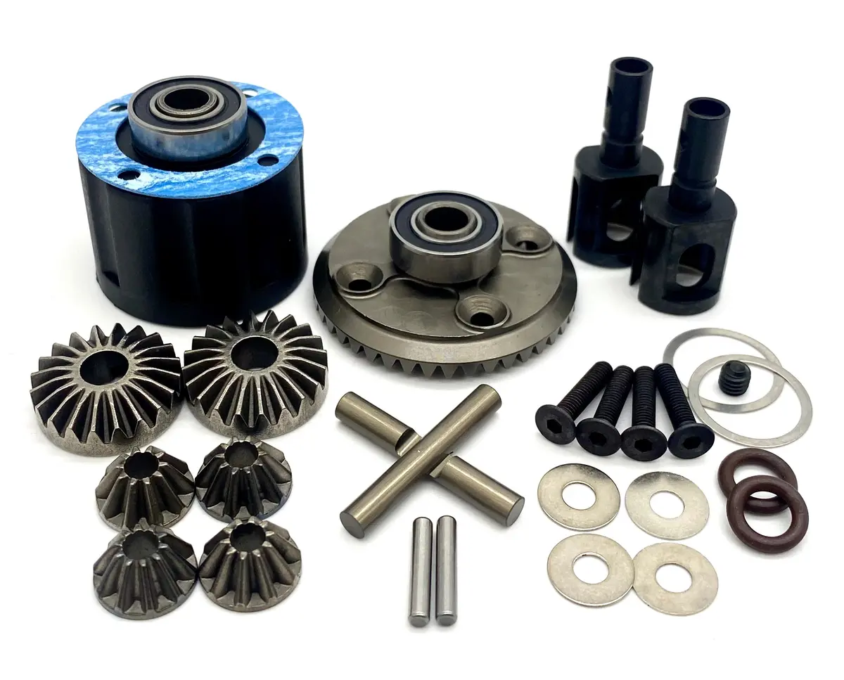 Hb Racing D8 Ws - Front/Rear Differential Lightweight 43T D/E819 204850 Buggy 1