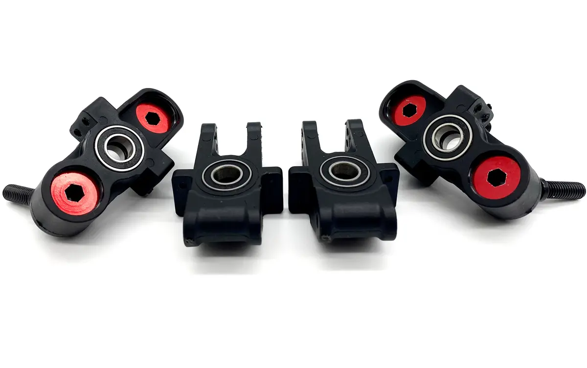 Team Corally Shogun - Hubs, Bearings Front/Rear Uprights Steering Blocks C-00177 1
