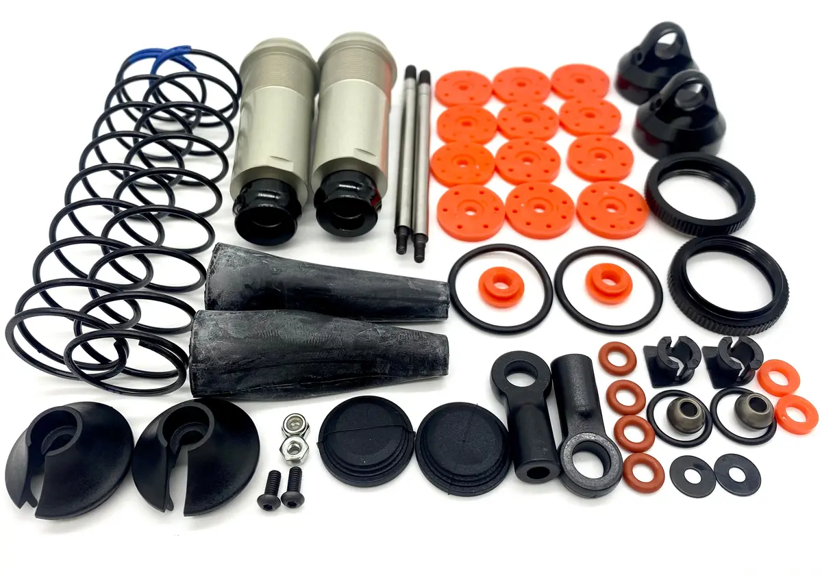 Hb Racing D8 Ws - Rear Shocks (Dampers Springs Assembly E819 204850 Buggy 1
