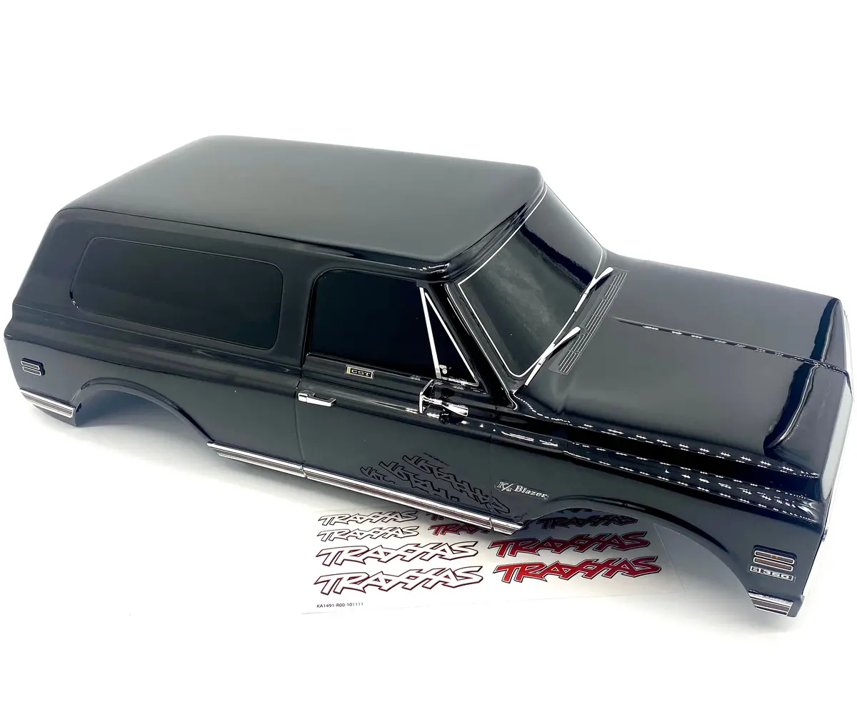 Trx-4 Chevy K5 Blazer - Body Cover, Black '72 (Painted, Complete 92086-4 1