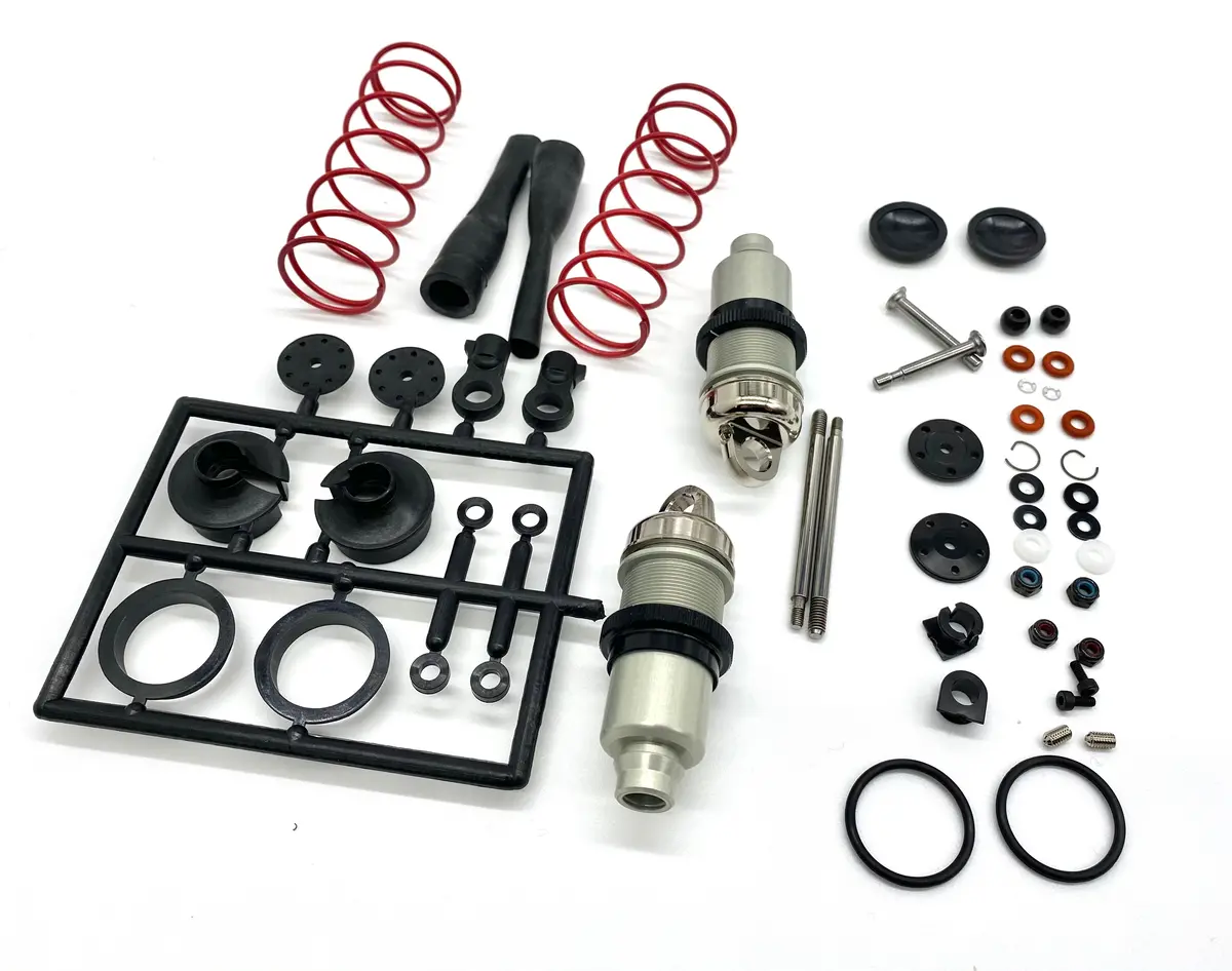 Kyosho Inferno Mp10e - Front Shocks Set (Big Bore Dampers W/Springs Kyo34110 1