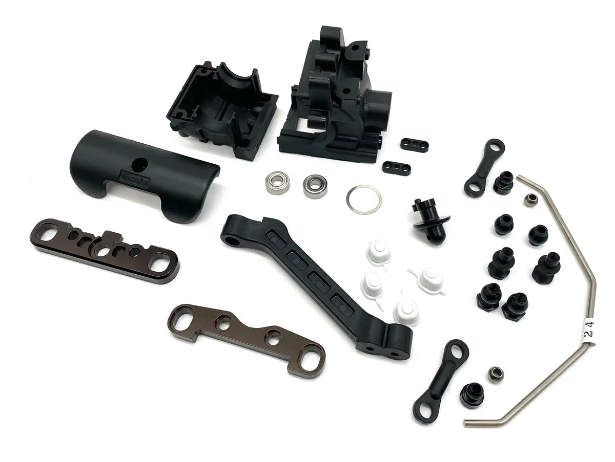 Kyosho Inferno Mp10e - Front Suspension (Bulhead Sway Bar Braces) Tki3 Kyo34110 1