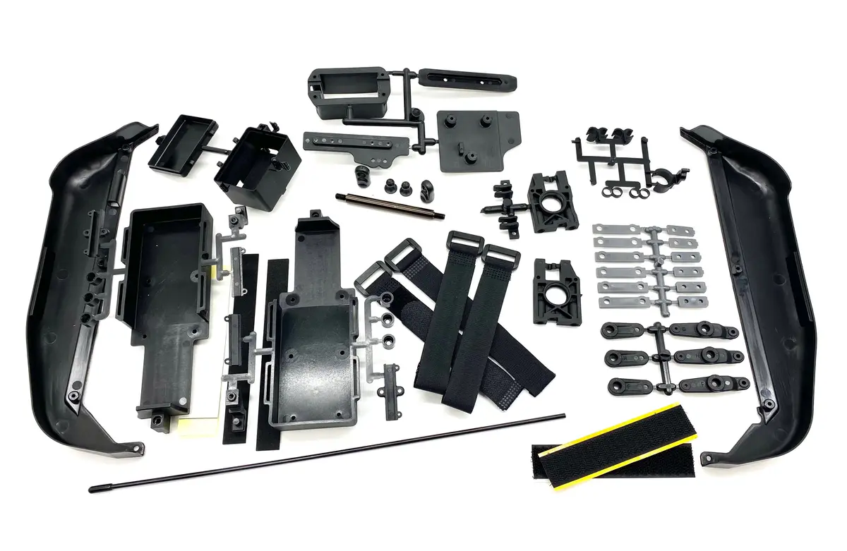 Kyosho Inferno Mp10e - Side Guards, Battery & Receiver Box Tray Servo Kyo34110 1