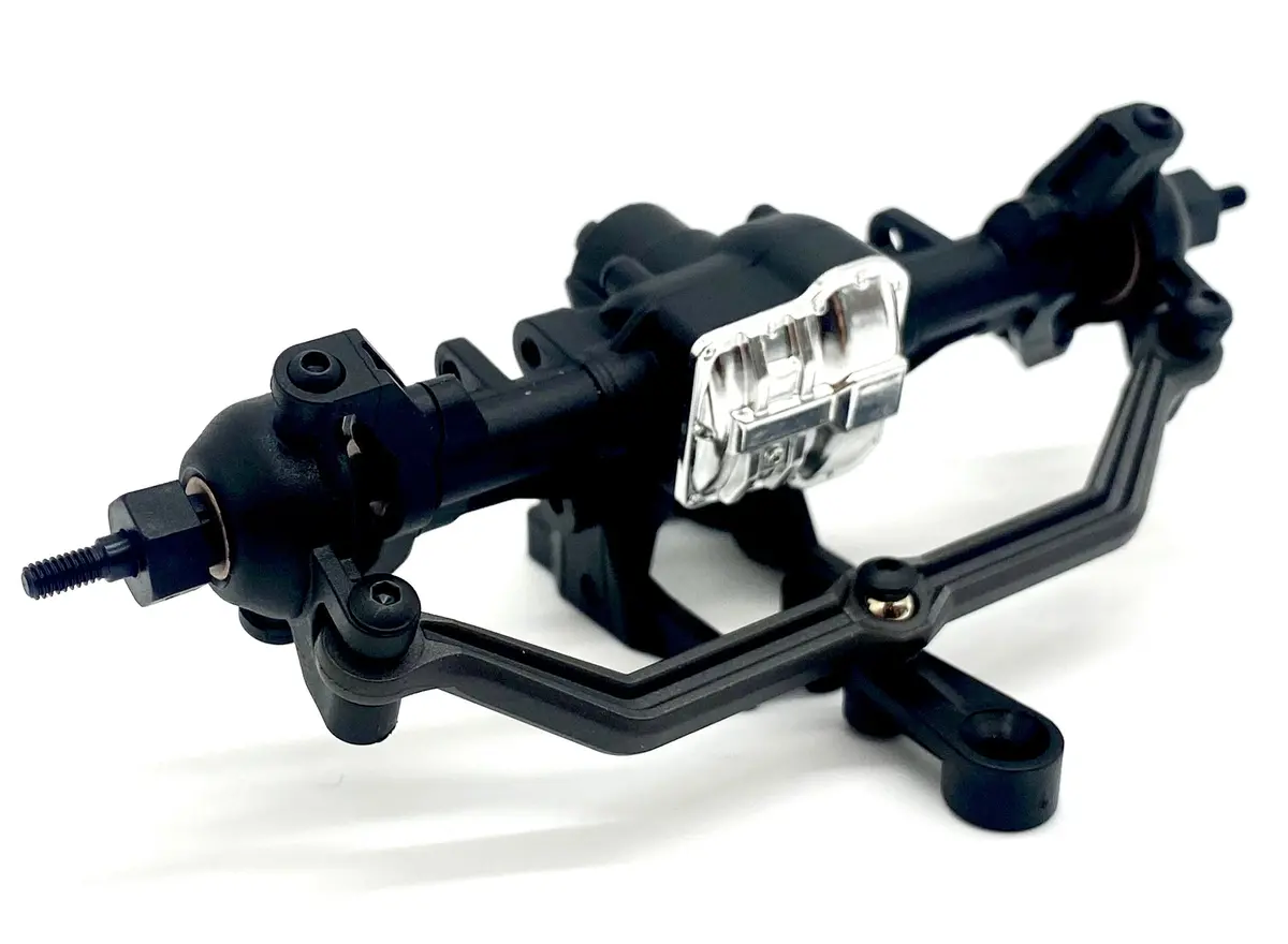 Fits Trx-4Mt K10 - Front Axle W/Shafts, Steering & Caster Blocks F-150 Traxxas 98064-1 1