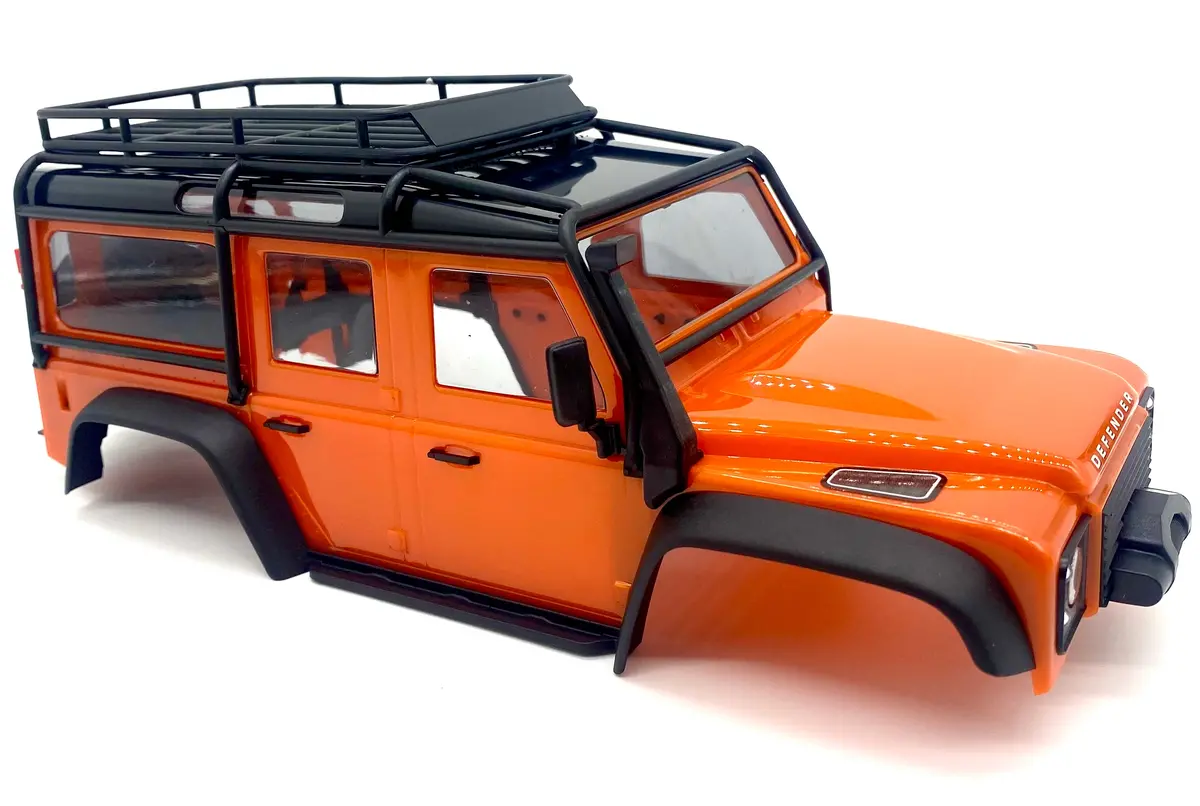 Fits Trx-4M Defender - Body Cover, Orange (Factory Painted, Complete 97054-1 1