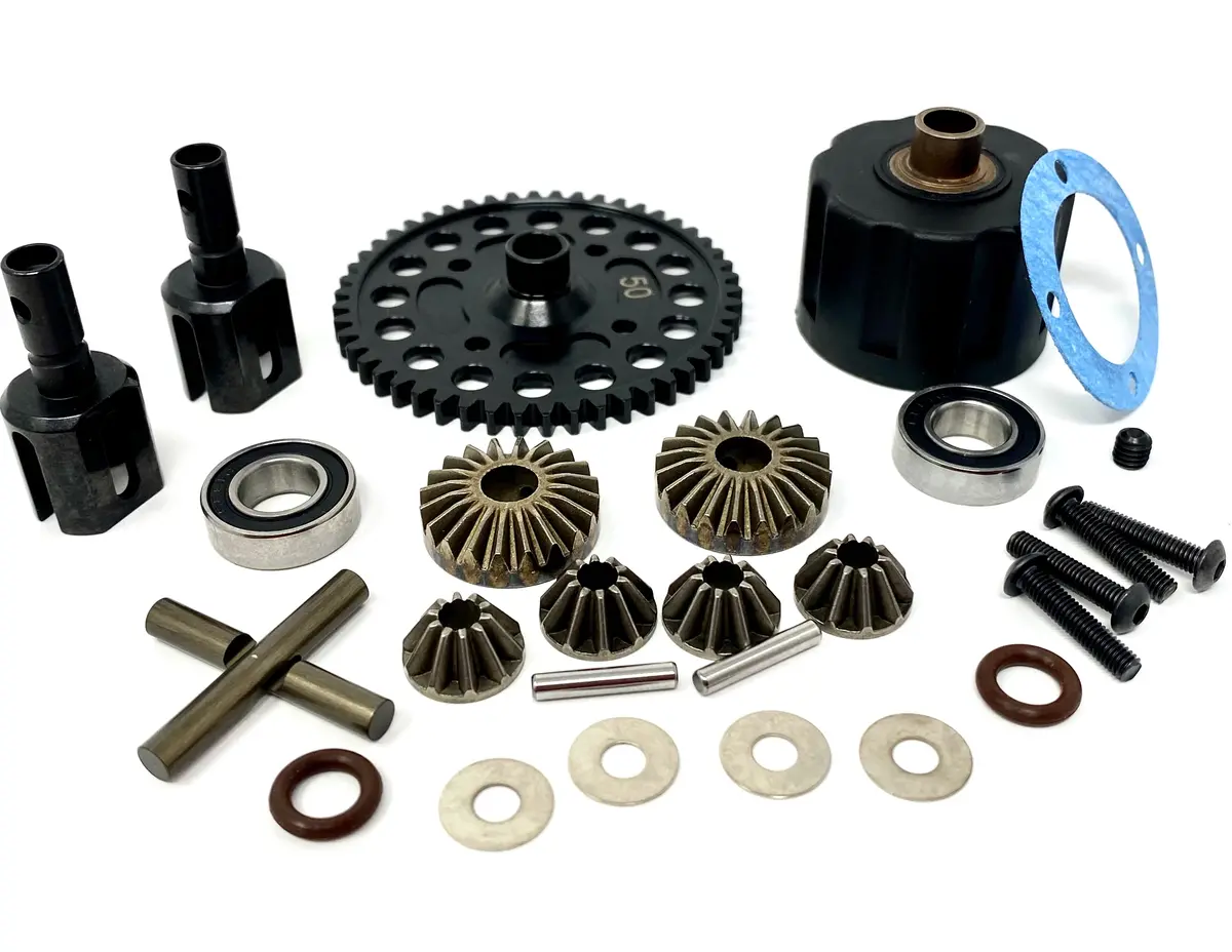 Hb Racing E8tevo3 - Center Differential Hd Lightweight 50T 109836 Truggy 204576 1