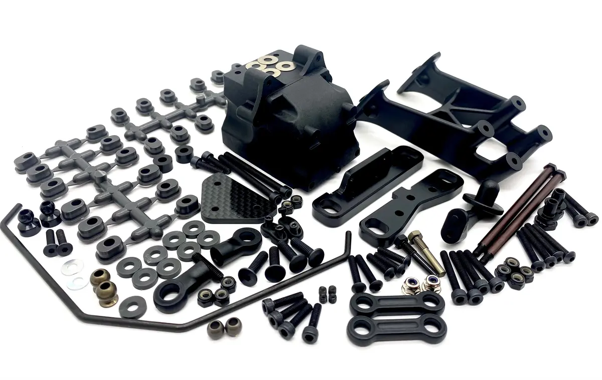 Hb Racing E8 Ws - Rear Suspension (Arm Mount Sway Bulkhead 204855 1