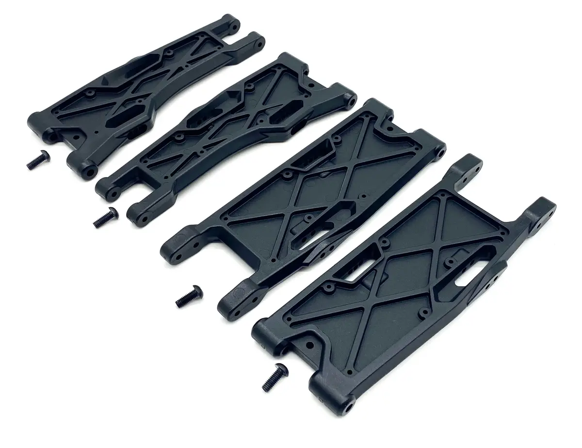 Hb Racing E8tevo3 - A-Arms Front Rear Lower Suspension D8t E8t Truggy 204576 1