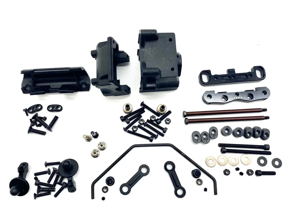 Hb Racing E8tevo3 - Front Suspension (Arm Mount Sway Hinge Truggy 204576 1