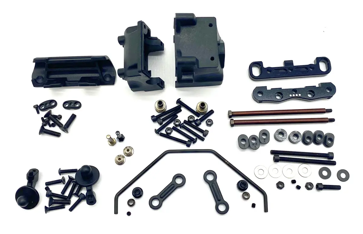 Hb Racing D8tevo3 - Front Suspension (Arm Mount Sway Hinge Truggy 204575 1