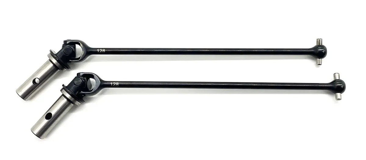 Hb Racing E8tevo3 - Rear Drive Shafts Universal Set D8t Truggy 204576 1