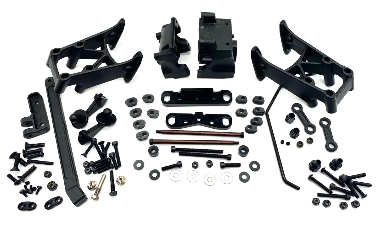 Hb Racing D8tevo3 - Rear Suspension (Arm Mount Sway Bulkhead Truggy 204575 1