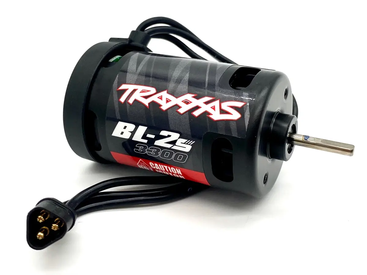 Jato 4X4 Bl-2S Motor, 3300Kv Sensorless 2S Slash Rustler Traxxas 90154-4 1
