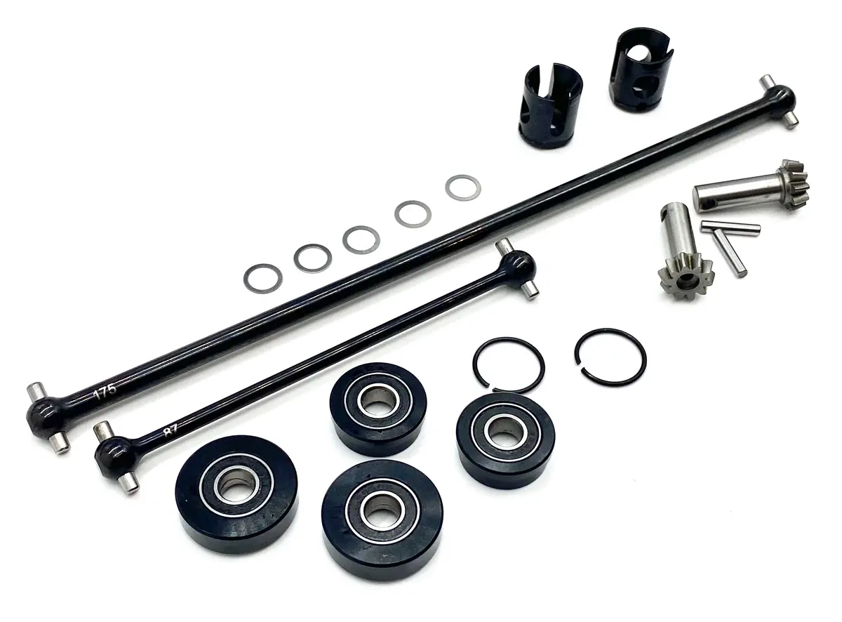 Hb Racing D8tevo3 - Center Drive Shafts (Cvd's Axles 10T Input Truggy 204575 1