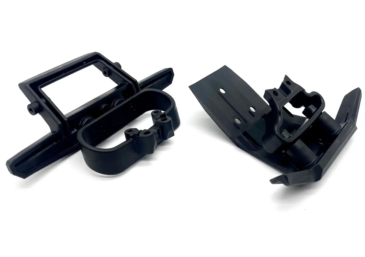 Fits Rustler 4X4 Bl-2S Bumpers 6736 6737 Front & Rear, Supports Traxxas 67164-4 1