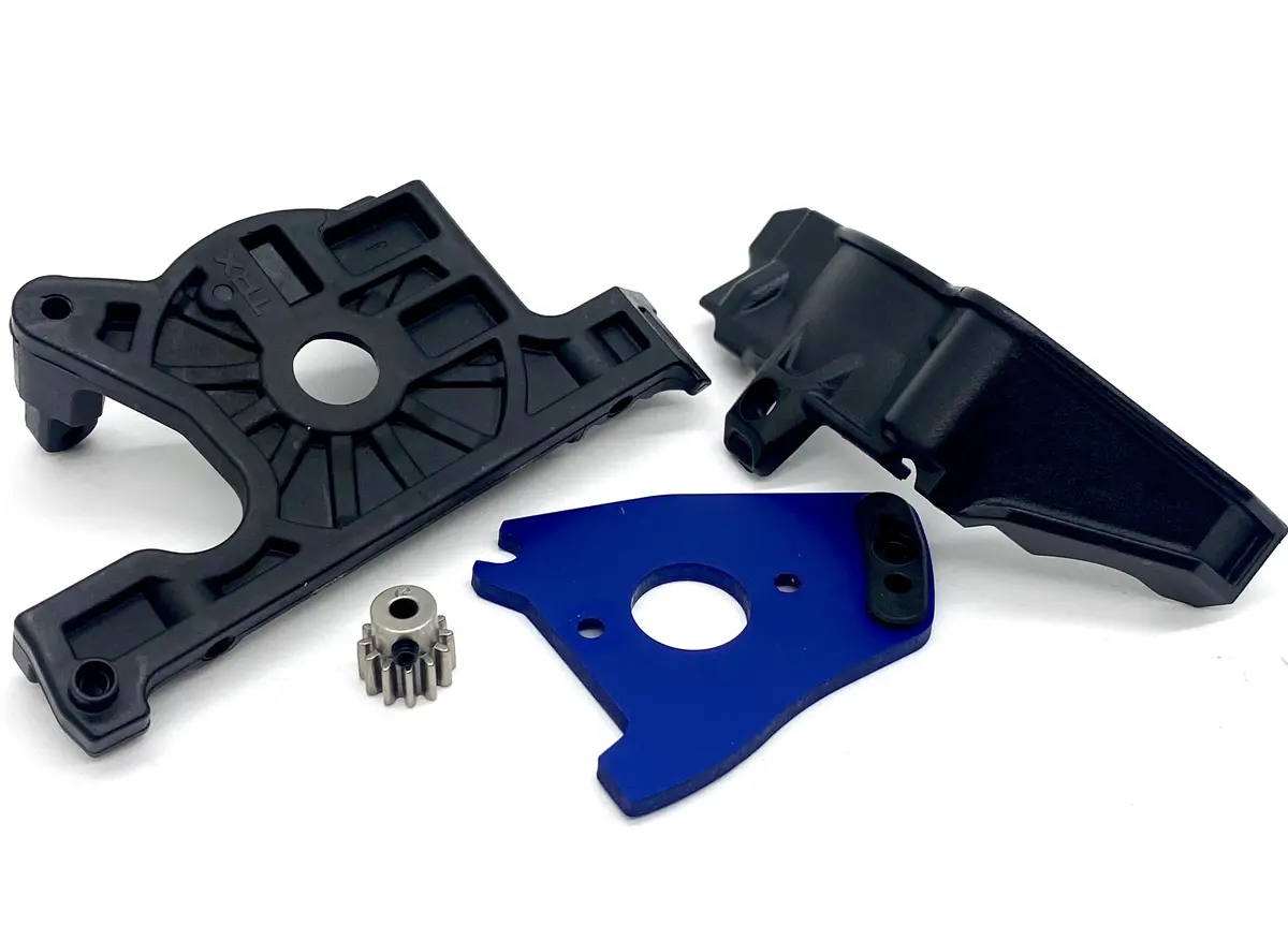 Fits Rustler 4X4 Bl-2S Motor Mounts & Gears 7490 7460A 7477, Traxxas 67164-4 1
