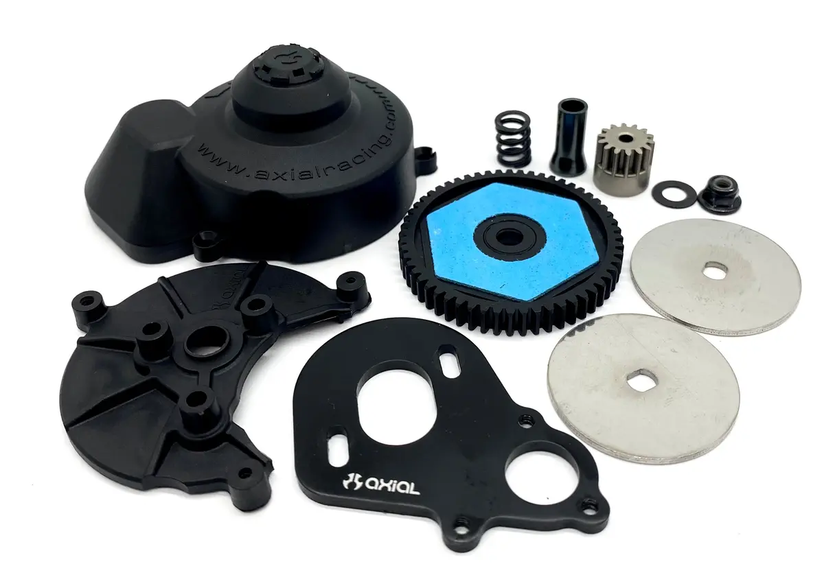 Axial Smt10 Grave Digger Spur & Slipper (Pinion, Cover, Mount 56T Max-D Axi03019 1
