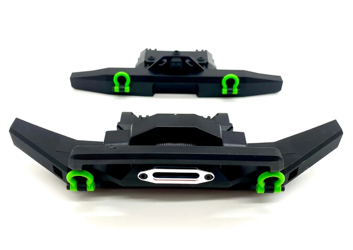Trx-4 High Trail - Bumpers (Front, Rear,And Mount Grn Traxxas 82044-4 2