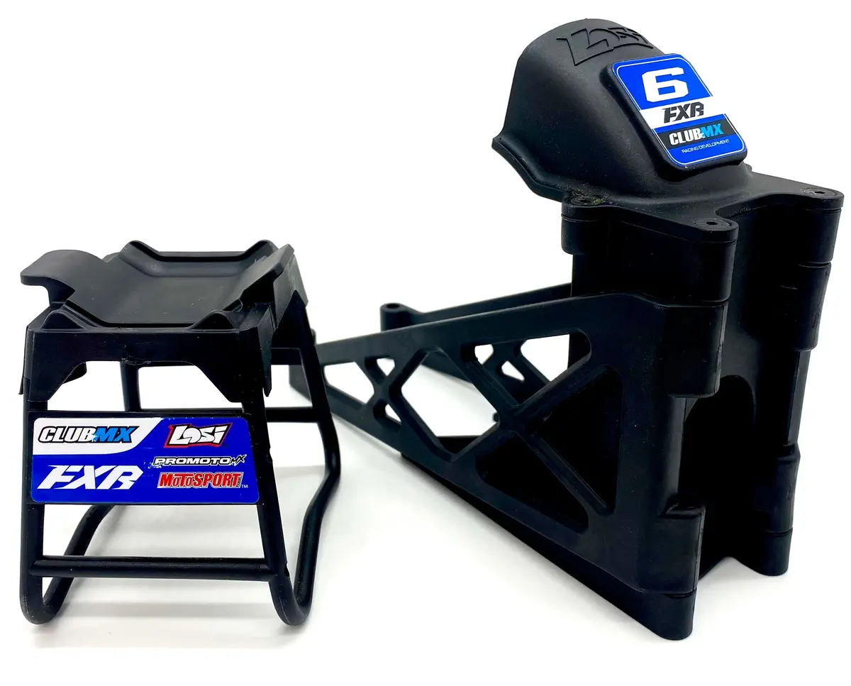 Losi Promoto - Bike & Standing Stand, Assembled Composite (Blue) Los06000 1