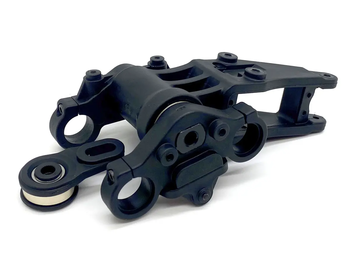 Losi Promoto - Steering Assy, Bulkhead, Triple Clamp Los06000 1