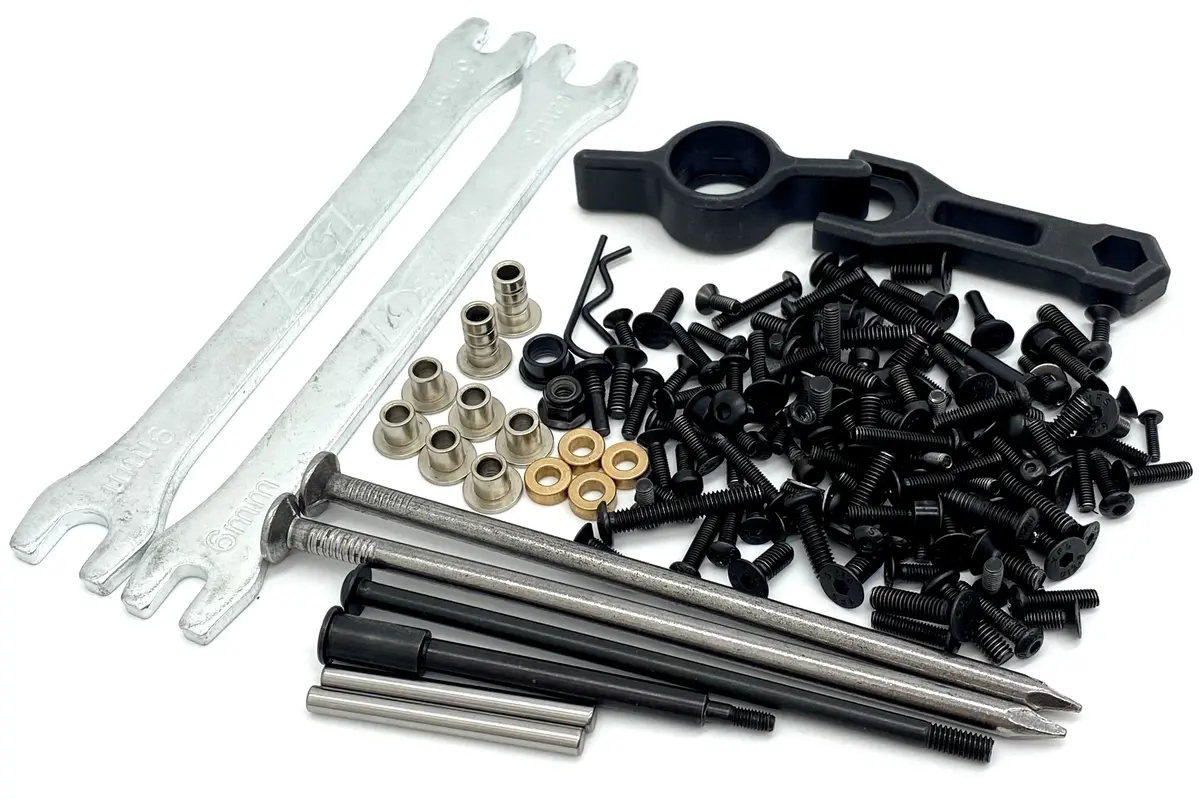 Losi Promoto - Screw Set, Hardware Tools Axle Pins Bushings Los06000 1