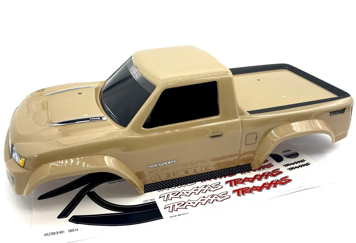 Trx-4 Sport - Body Cover, Desert Tan (Shell Factory Painted Traxxas 82024-4 1