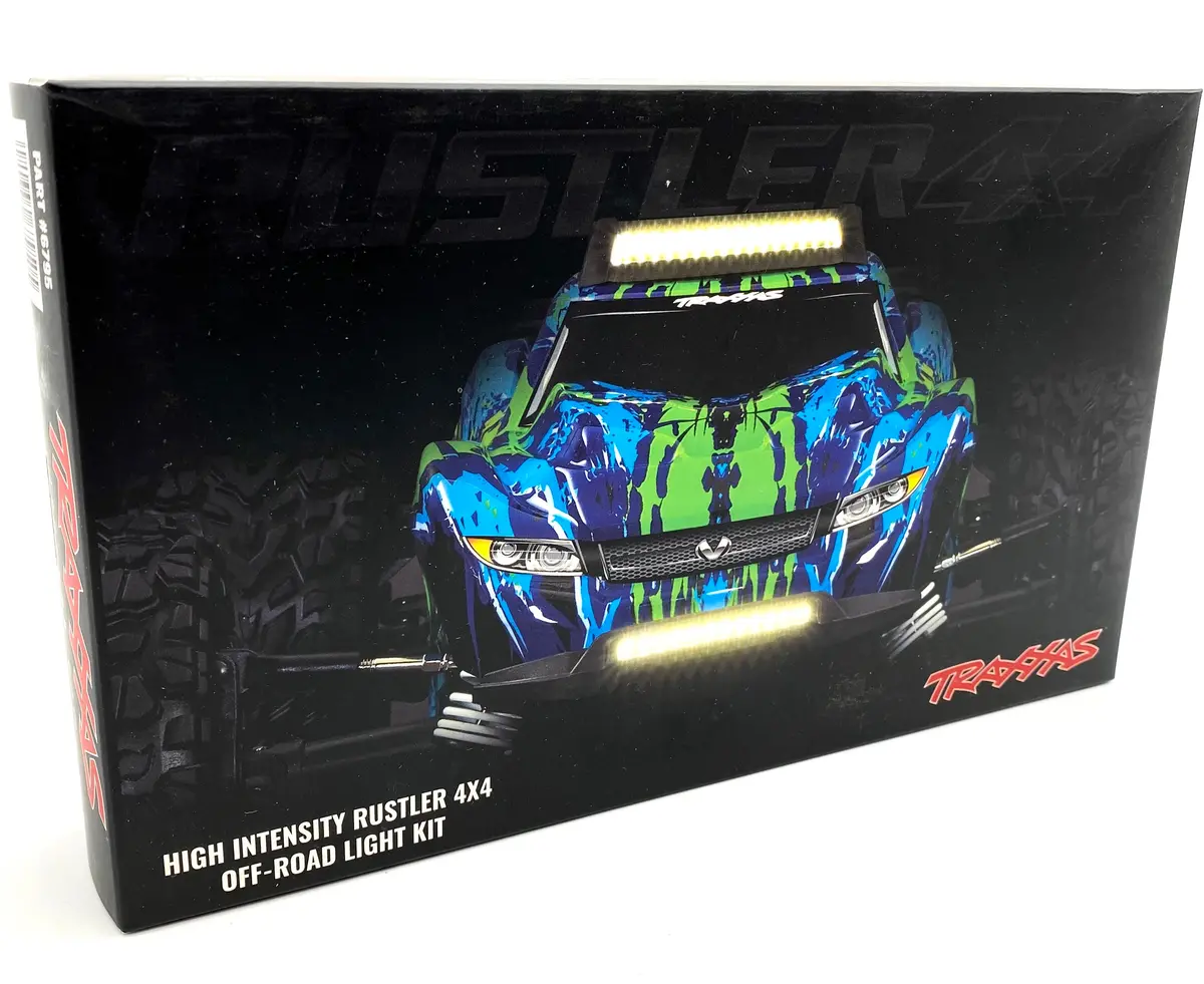 Traxxas 6795 Pro Scale Rustler 4X4 Led Light Complete Set W/Power Supply Tra6795 1