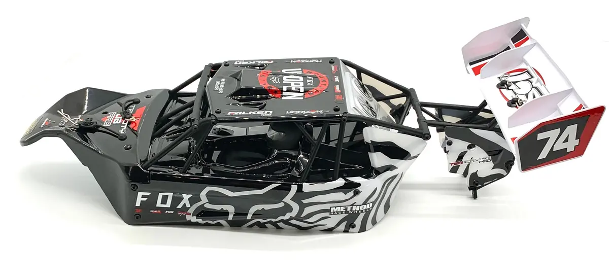 Losi Tenacity Pro - Body (Fox Racing Shell & Cage Buggy Los03027 1