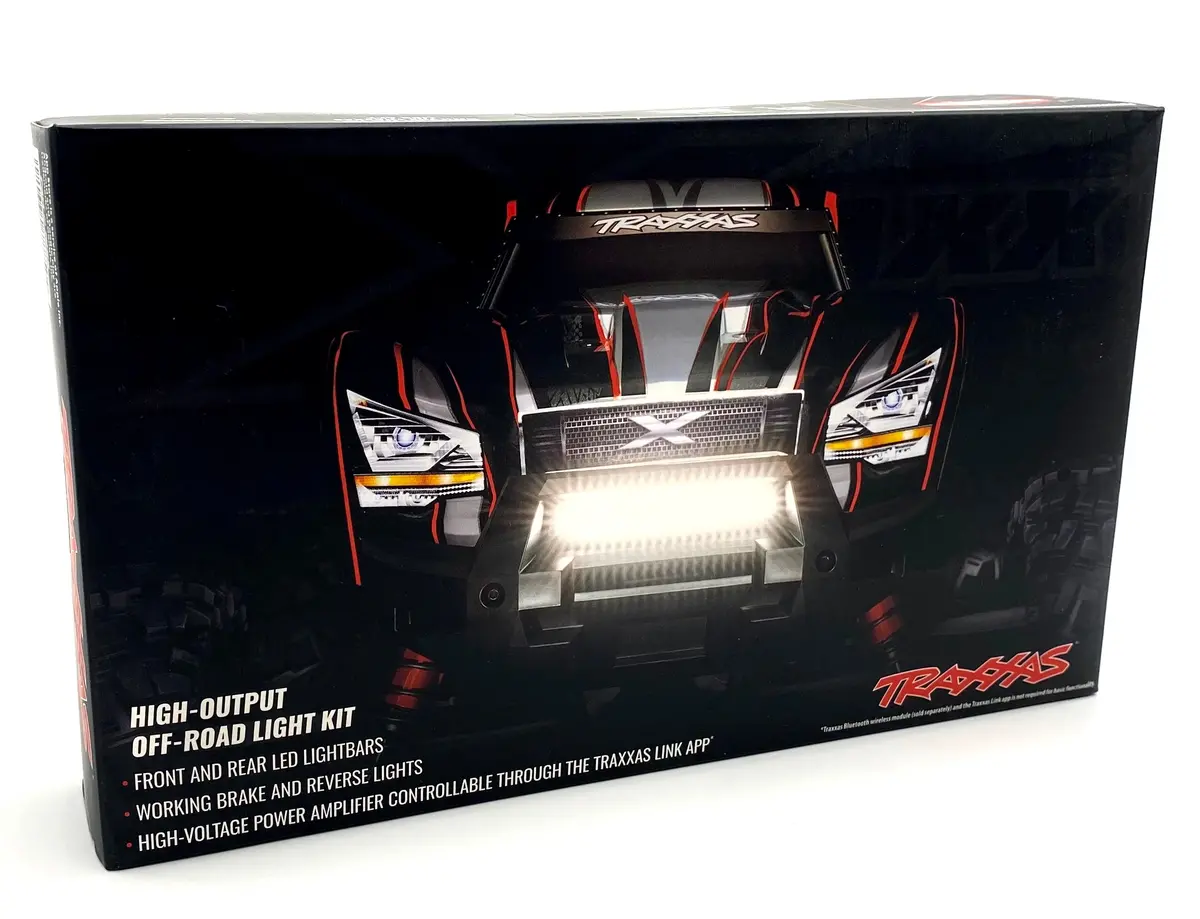 Traxxas 7885 X-Maxx Led Light Kit Scale Set W/Power Amplifier 77086-4 Tra7885 1