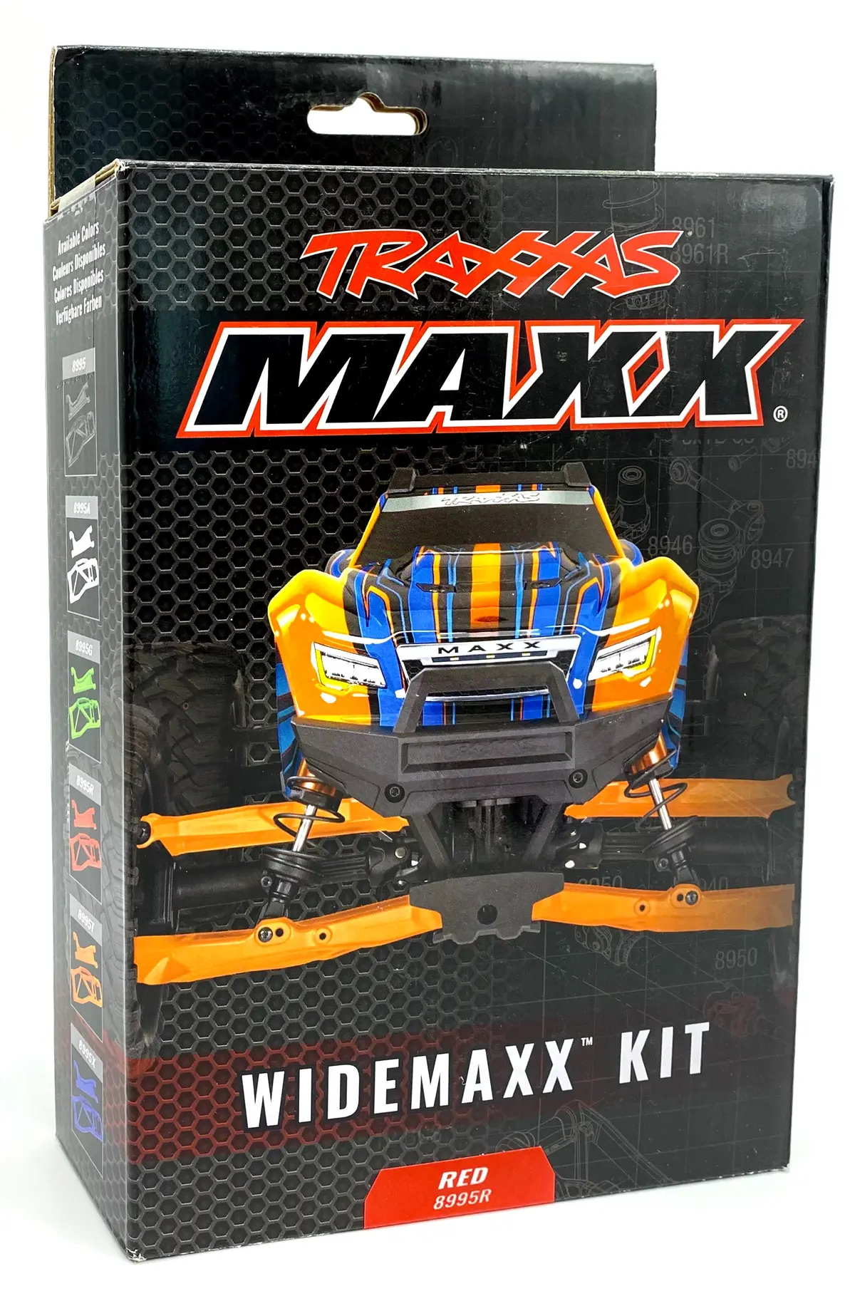1/10 Wide-Maxx Suspension Kit (Red) Widemaxx Arms Toe Links 89086-4 1
