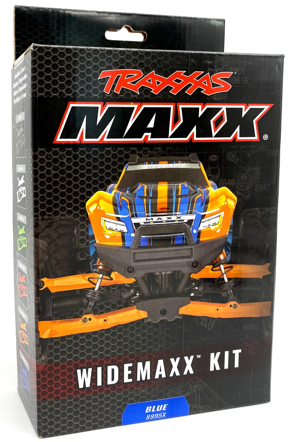 1/10 Wide-Maxx Suspension Kit (Blue Widemaxx) Arms Toe Links 89086-4 1