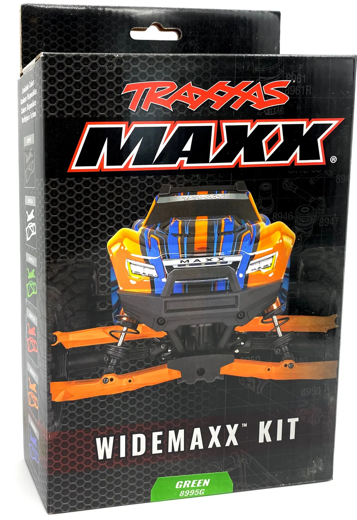 1/10 Wide-Maxx Suspension Kit (Green) Widemaxx Arms Toe Links 89086-4 1
