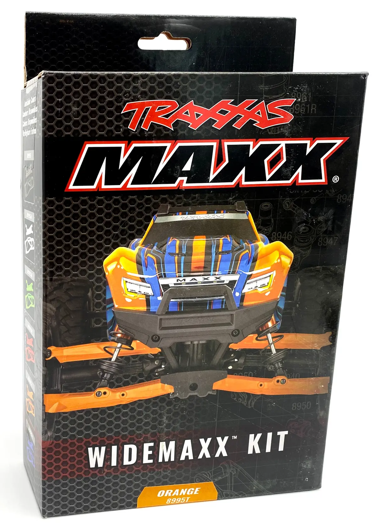 1/10 Wide-Maxx Suspension Kit (Orange) Widemaxx Arms Toe Links 89086-4 1