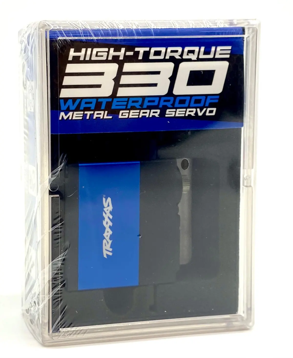 Traxxas High-Torque 330 Blue Waterproof Metal Gear Servo Slash E-Revo Rustler Bandit Tra2250 1