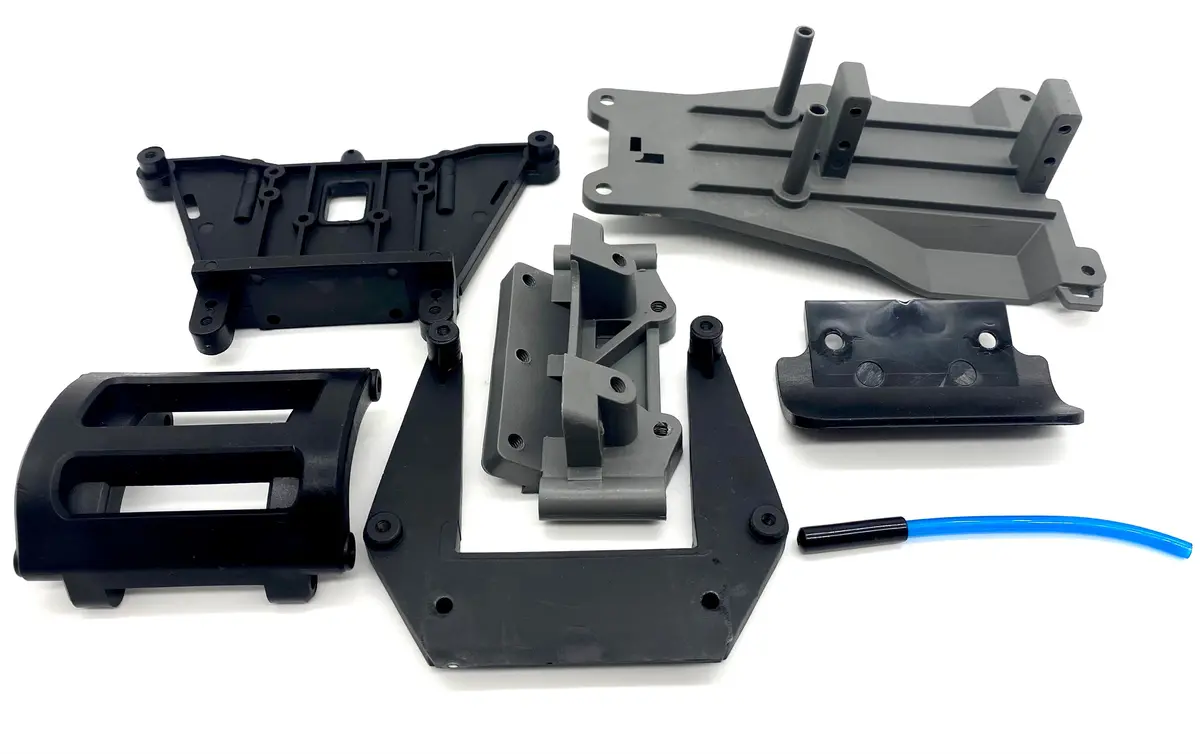 Bandit Vxl Shock Towers, Front Skid, Bumper, 3639, 3638, 3729A, 24076-74 1